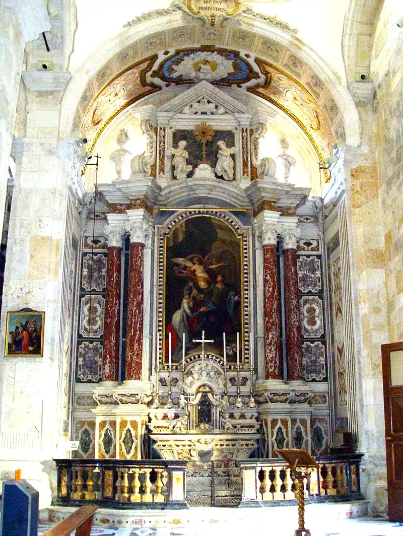 Interno del Santuario dei Martiri