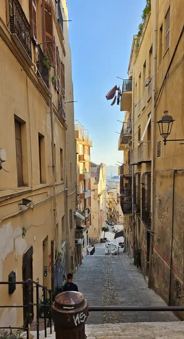 Vicolo del Quartiere Marina a Cagliari