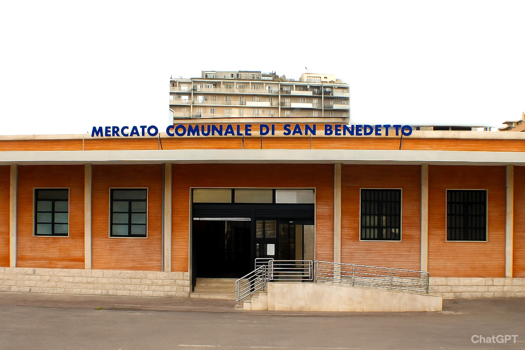 Ingresso del Mercato di San Benedetto o vista interna