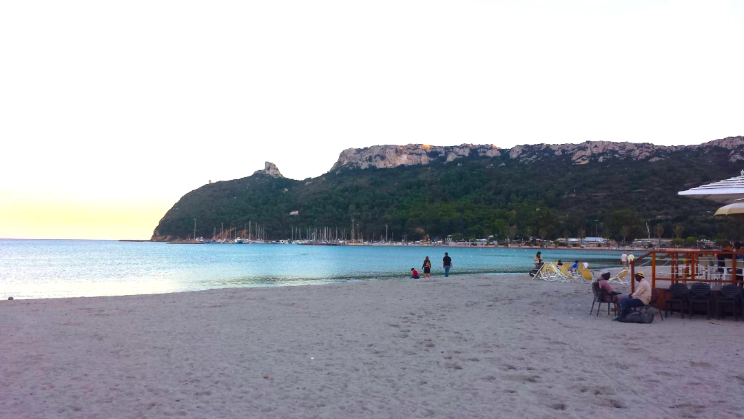 Veduta del Promontorio della Sella del Diavolo con il Golfo degli Angeli