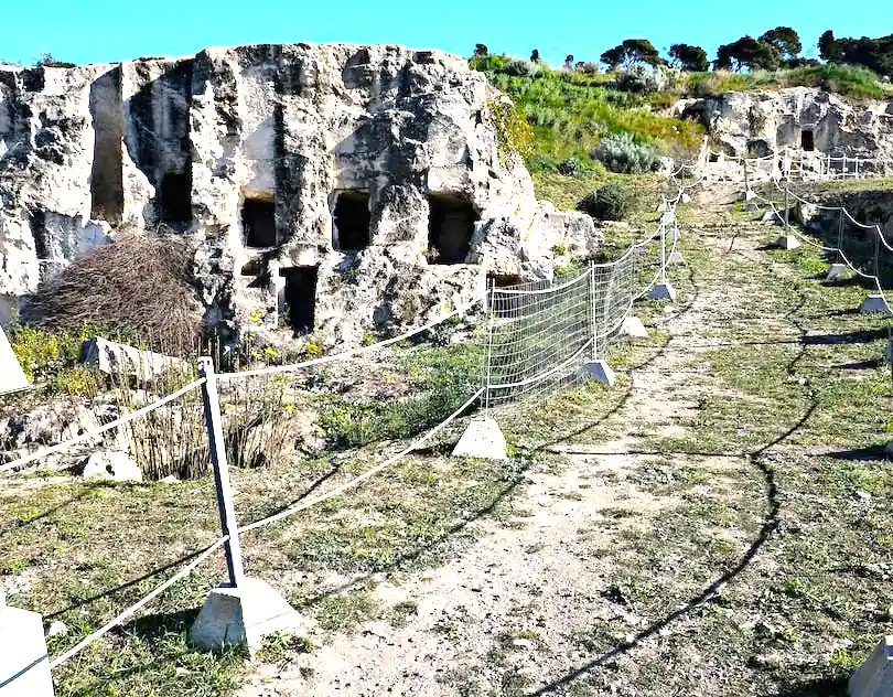 Panorama del Parco Archeologico di Tuvixeddu